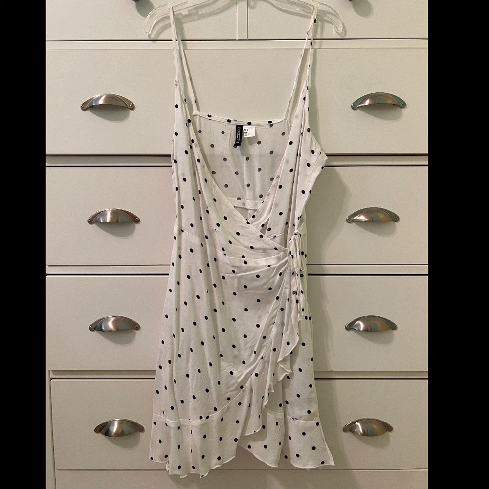H&M Polka Dot Wrap Dress